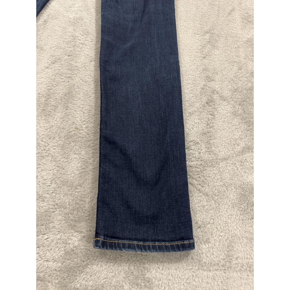 American Eagle Outfitters Jeans‎ Womens 8 Blue Skinny Viscose Stretch Whiskered - Picture 12 of 16
